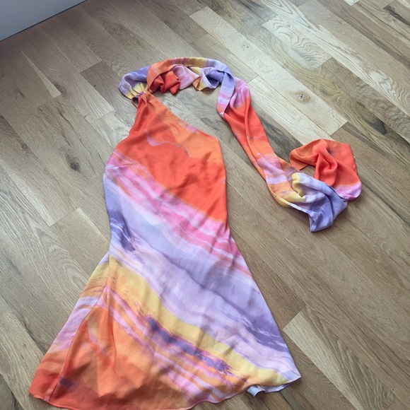 NWT Vici Multicolor Strappy Dress - Picture 4 of 5